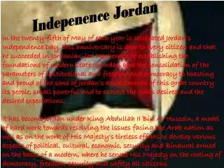 Indepenence Jordan