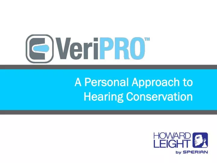 a personal approach to hearing conservation