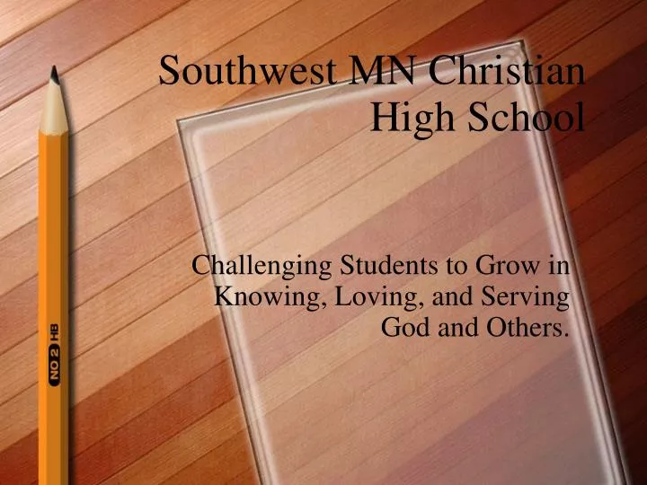 southwest mn christian high school
