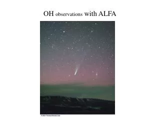 OH observations with ALFA