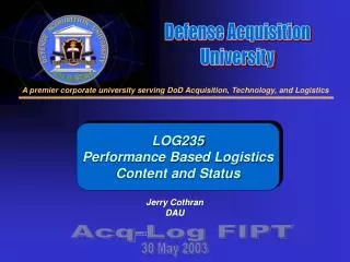 Defense Acquisition University