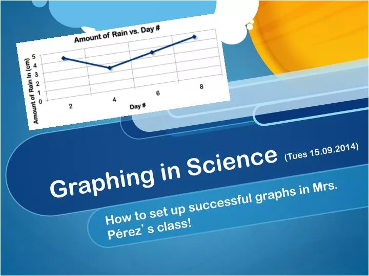 graphing in science tues 15 09 2014