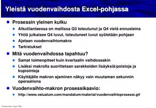 yleist vuodenvaihdosta excel pohjassa