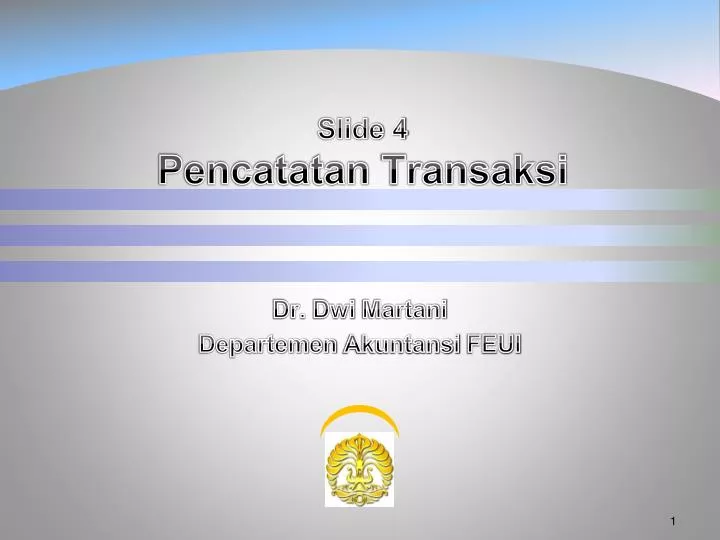 slide 4 pencatatan t ransaksi