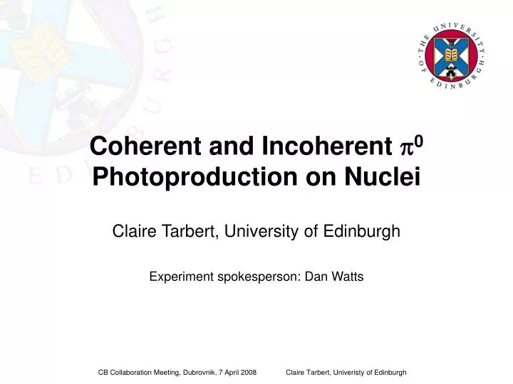 coherent and incoherent p 0 photoproduction on nuclei