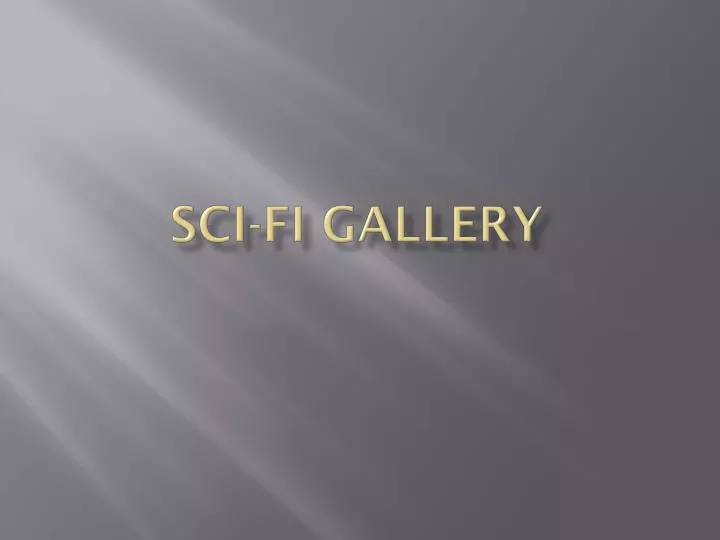 sci fi gallery
