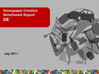 Newspaper Creative Benchmark Report GE