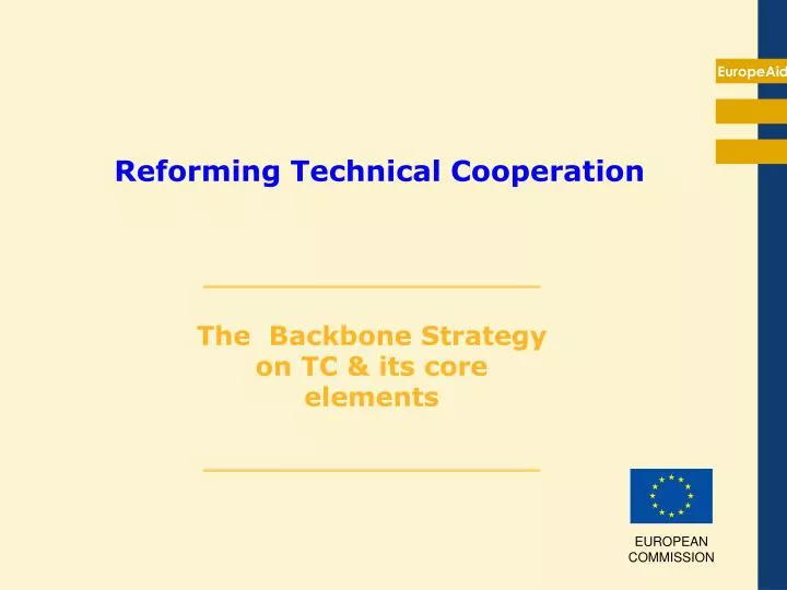 reforming technical cooperation