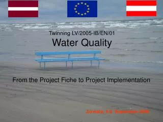 Twinning LV/2005-IB/EN/01 Water Quality