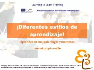 diferentes estilos de aprendizaje