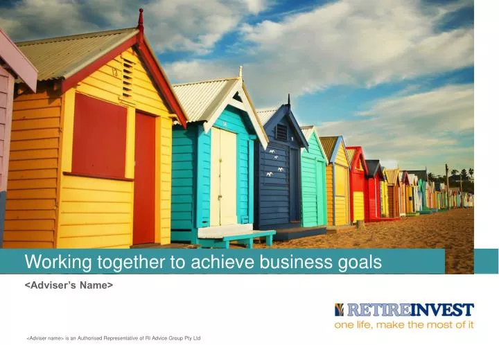 working together to achieve business goals
