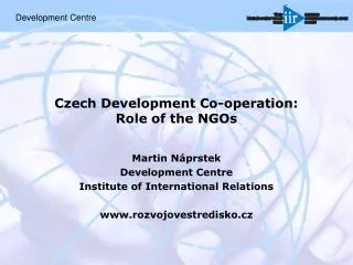 czech development co operation role of the ngos