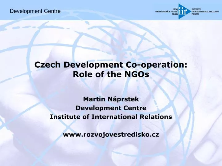 czech development co operation role of the ngos