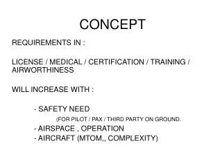 concept