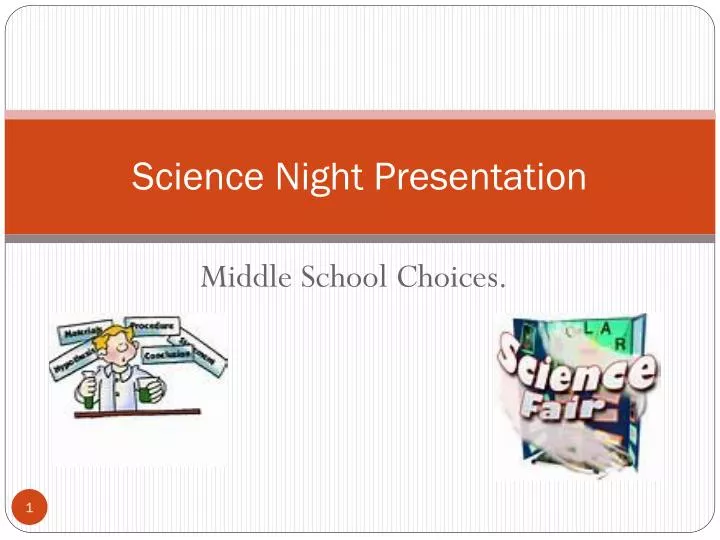 science night presentation