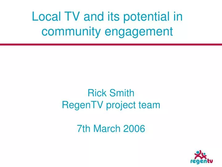 local tv and its potential in community engagement