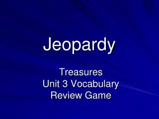 Jeopardy