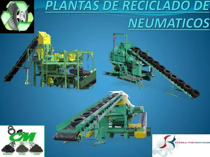 plantas de reciclado de neumaticos