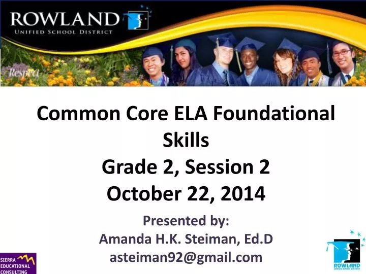 common core ela foundational skills grade 2 session 2 october 22 2014