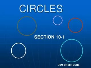 CIRCLES