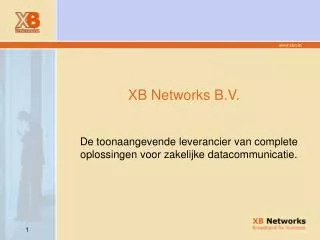 xb networks b v