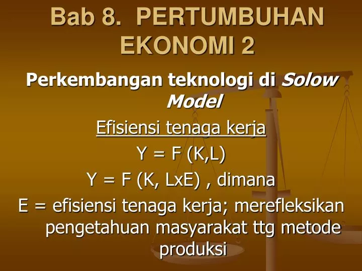 bab 8 pertumbuhan ekonomi 2