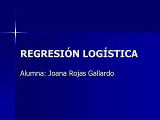regresi n log stica
