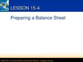 LESSON 15-4
