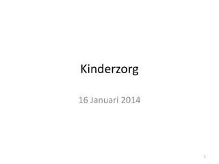 kinderzorg