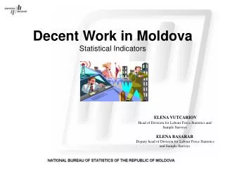 Decent Work in Moldova Statistical Indicators