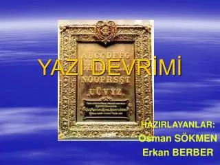 yazi devr m