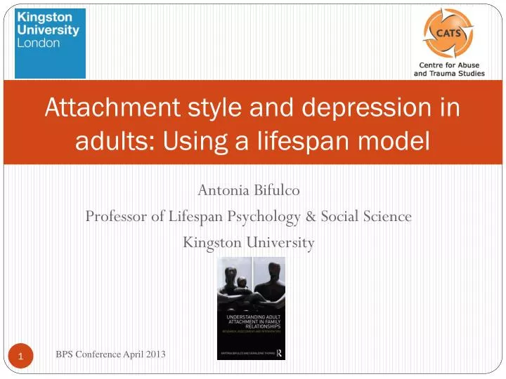 attachment style and depression in adults using a lifespan model
