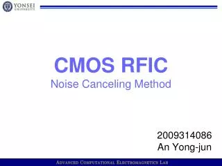 CMOS RFIC Noise Canceling Method