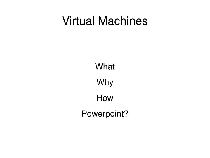 what why how powerpoint