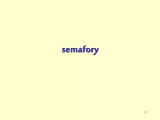semafory