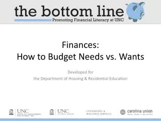 Finances: How to Budget Needs vs. Wants
