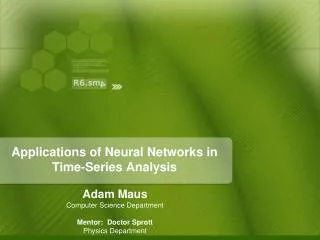 Applications of Neural Networks in Time-Series Analysis