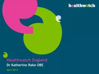 Healthwatch England