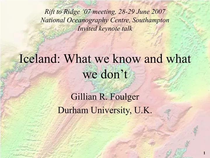 iceland what we know and what we don t