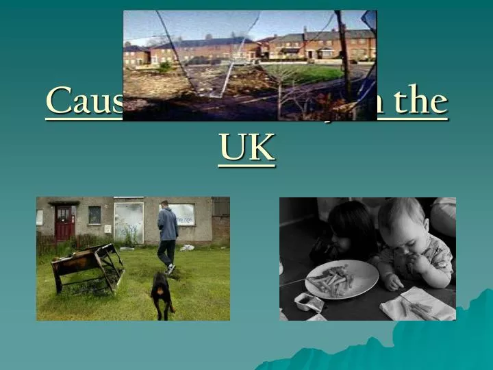 causes of poverty in the uk