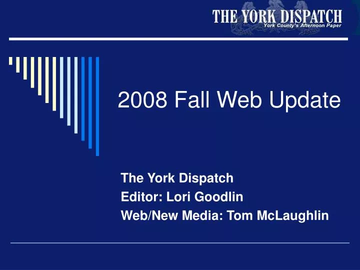 2008 fall web update