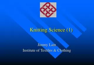 Knitting Science (1)