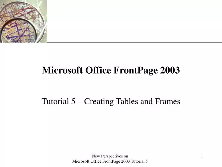 microsoft office frontpage 2003