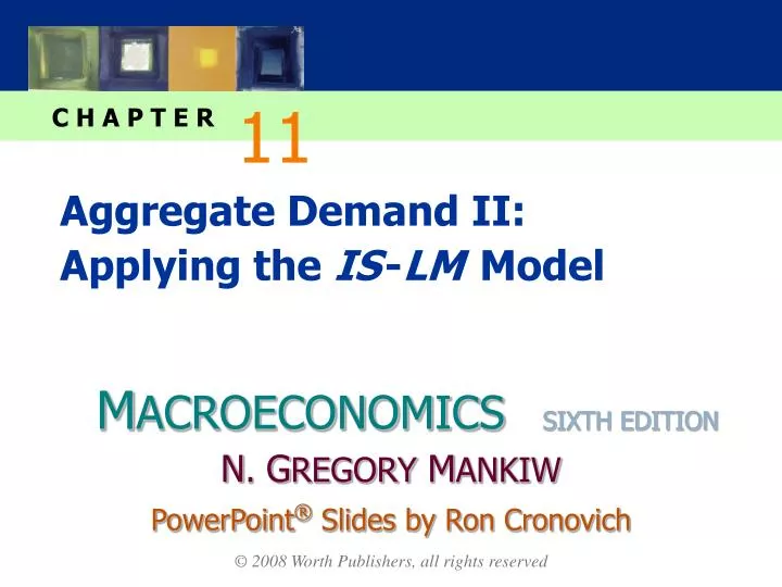 aggregate demand ii applying the is lm model