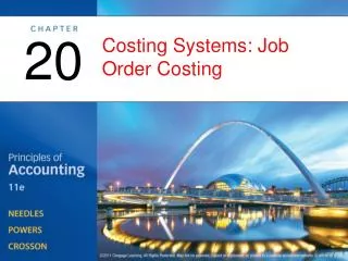 Costing Systems: Job Order Costing