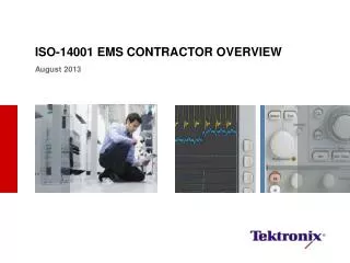 ISO-14001 EMS CONTRACTOR OVERVIEW