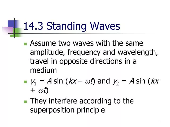 14 3 standing waves