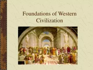 foundations of western civilization