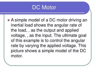 DC Motor