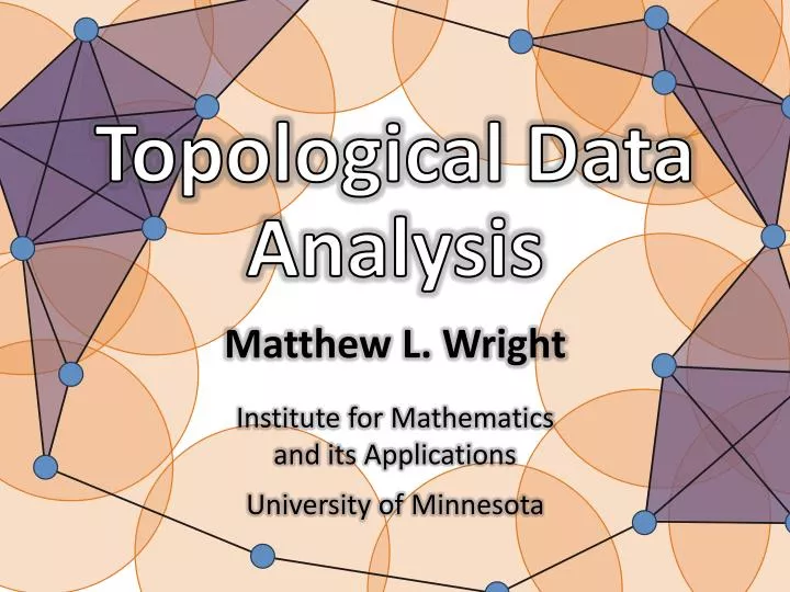 topological data analysis